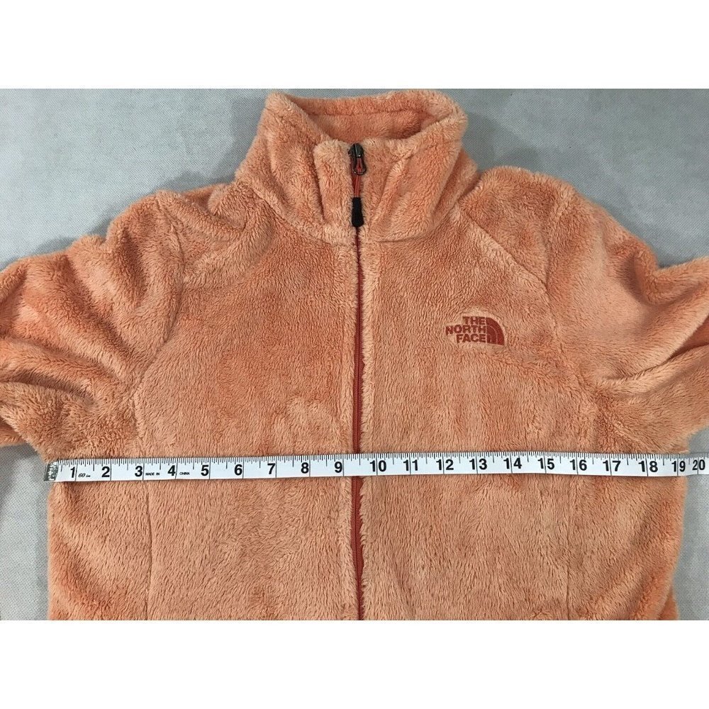The North Face Osito 2 Full Zip Fleece Jacket Frosted Orange Coral Womens M READ - Picture 7 of 12